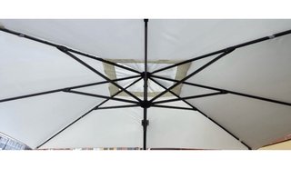 Parasol Naterial Sonora II LED Beige/Marrón