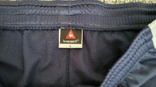 Chándal Le Coq Sportif retro azul y blanco