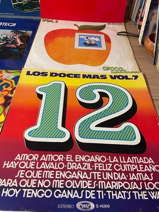 Lote 12 Vinilos Antiguos Variados