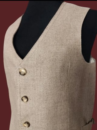 Completo gilet e pantalone cerimonia bimbino