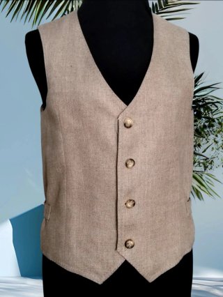 Completo gilet e pantalone cerimonia bimbino