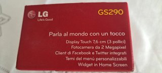 Cellulare LG vintage nero