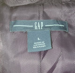 Abrigo morado Gap mujer