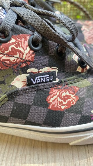 Zapatillas Vans Estampado Floral Cuadros