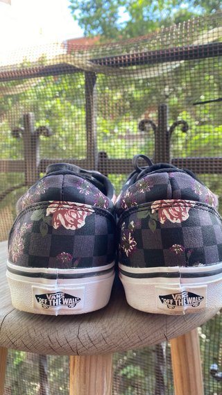 Zapatillas Vans Estampado Floral Cuadros