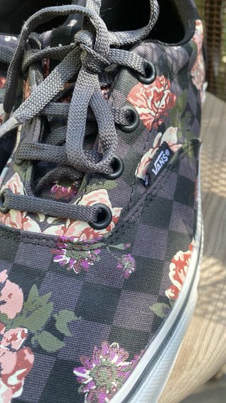 Zapatillas Vans Estampado Floral Cuadros