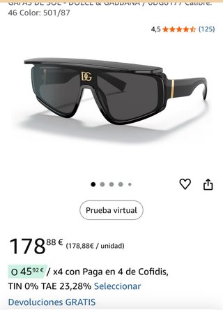 Gafas de sol Dolce & Gabbana hombre