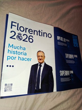 Álbum Real Madrid 2026 - Excelente Estado