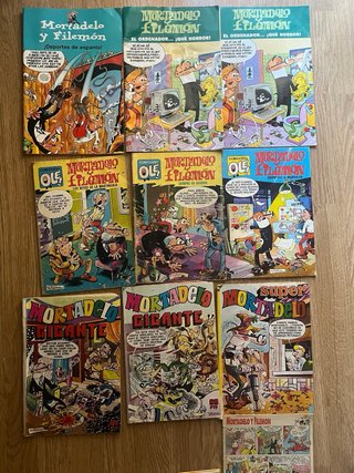 26 Cómics Mortadelo y Filemón