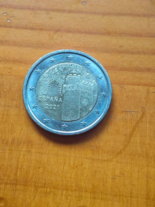Moneda 2 euros España 2021