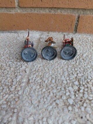 Figuras de plomo militares