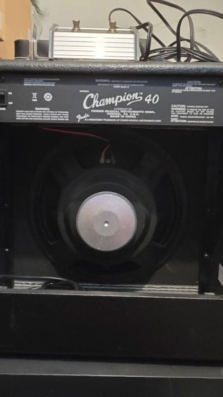 Amplificador Guitarra Fender Champion 40