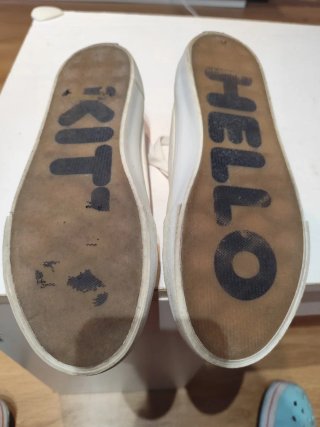 Zapatillas Hello Kitty Verano Blancas talla 39