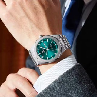 Reloj Hombre Esfera Verde