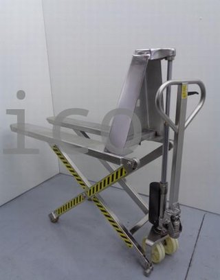 Transpaleta Tijera Inoxidable - 1000 Kg