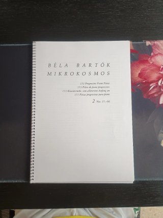 Mikrokosmos Bartók Partituras Piano