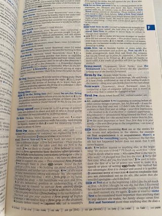 Dizionario monolingua inglese Oxford