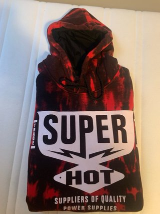 Sudadera con capucha Super Hot Talla L