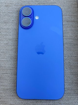 iPhone 16 128GB Impoluto azul 91% batería