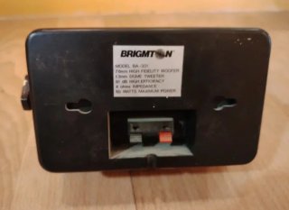 Altavoces BRIGMTON BA-301 Negros