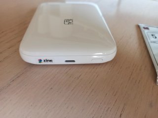 Mini impresora HPRT blanca + 3 paquetes papel Zink