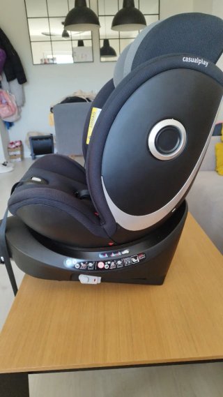 Silla Coche eroe i -size 0-4 años casualplay negra