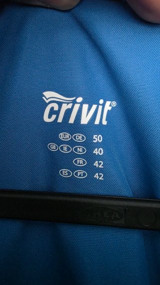 Chaqueta Invierno Azul Talla M