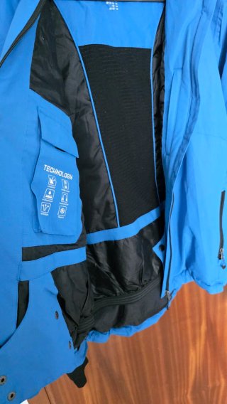 Chaqueta Invierno Azul Talla M