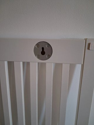 Cabecero BARDU Ikea Blanco Madera
