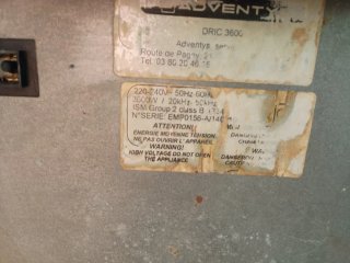 Placa de inducción profesional