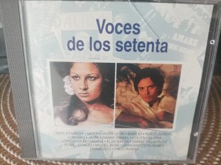 Cd recopilatorio Grupos de los setenta