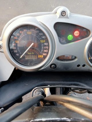 BMW F650 CS Negra/Plata
