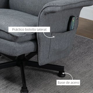 Sillón Relax Eléctrico Masaje con Reposapiés