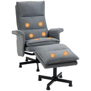 Sillón Relax Eléctrico Masaje con Reposapiés