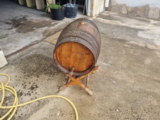 Tonel de roble para vino