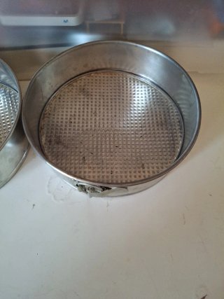 !OCASIÓN! 2 Moldes para Tarta Metálicos