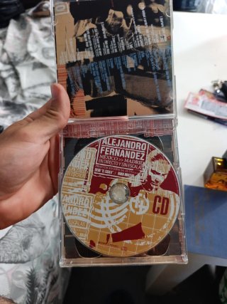 CD+DVD Alejandro Fernández México>>Madrid