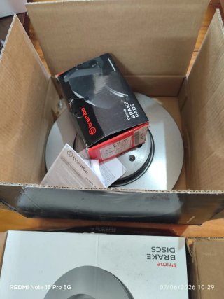 2 Discos de freno Brembo Prime con pastillas de fr