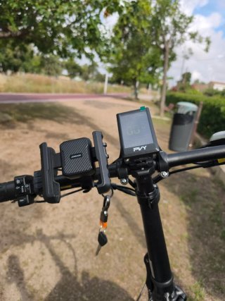 Bicicleta Eléctrica PVY Z20 Plus Gris