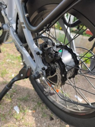 Bicicleta Eléctrica PVY Z20 Plus Gris