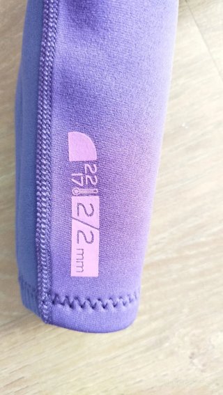 Neopreno mujer morado