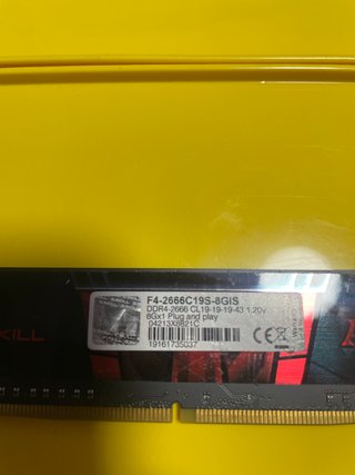 Memoria RAM G.Skill Aegis DDR4 8GB