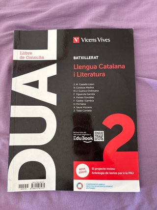 Llengua catalana i literatura 2 bachiller