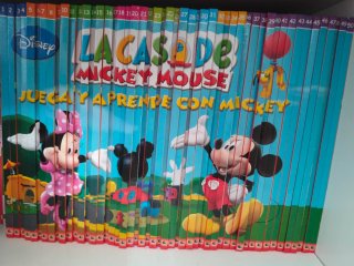 Colección Libros y DVD Mickey Mouse