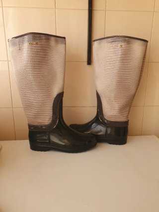 Botas de agua en dos colores
