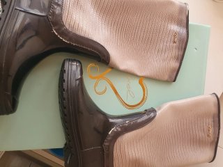 Botas de agua en dos colores
