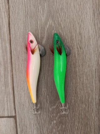 2 Poteras de pesca artesanales