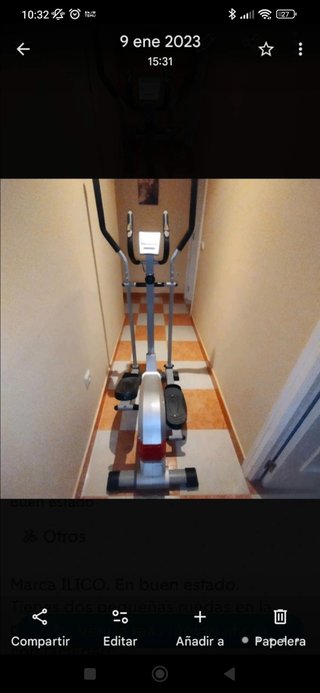 Bicicleta Elíptica ILICO