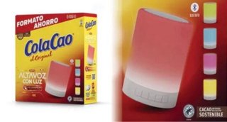Altavoz Bluetooth ColaCao con Luz led.