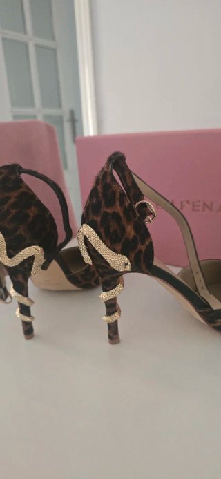 Zapatos de tacón Alma en Pena leopardo